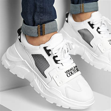 versace jeans couture sneakers white.